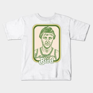 Larry Bird / Retro Basketball Fan Design Kids T-Shirt